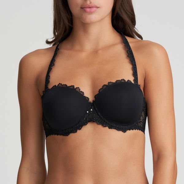 Marie Jo Jane Strapless Bra in Black