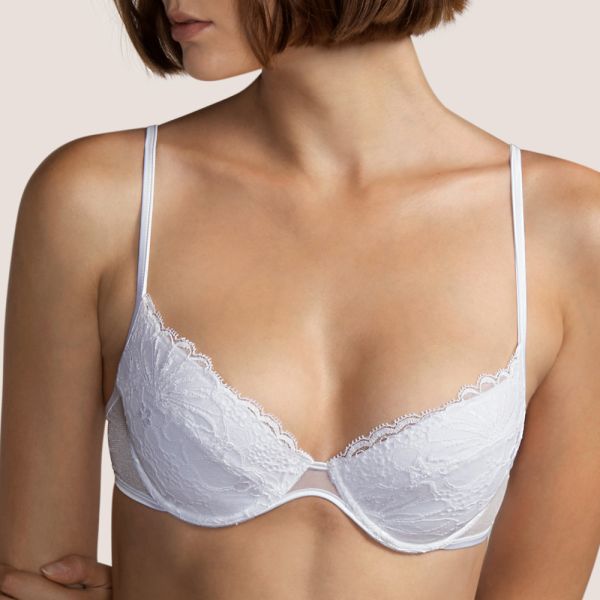 Andres Sarda TYNG push-up bra removable pads in white