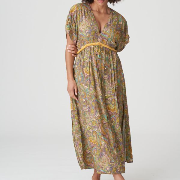 Maxi top swim dress