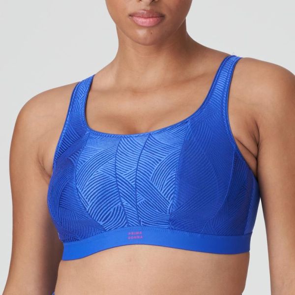 PrimaDonna Sport THE GAME sports bra wireless in electric blue