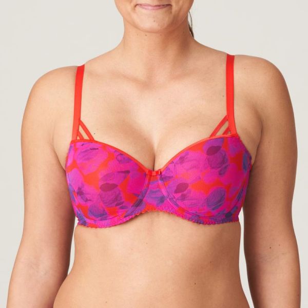 PrimaDonna Twist PRINCES BAY Italian Check padded balcony bra