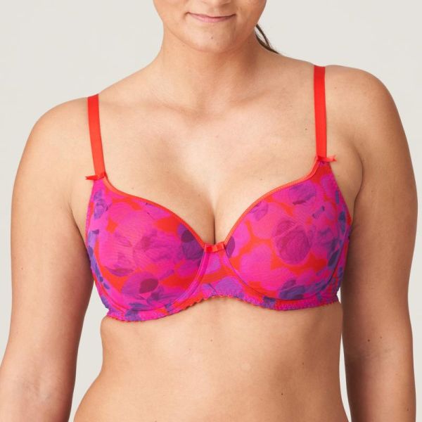 PrimaDonna Twist Knokke Crystal Pink Padded Bra Heartshape