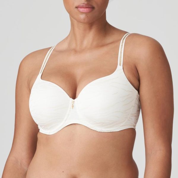 Prima Donna Padded Bra Heart Shape - Madison - Black , Natural