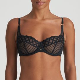 Marie Jo Jhana Balcomy Bra Vertical Seam in Black