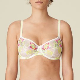 Marie Jo Amber Full Cup Wire Bra in Yellow Tonic 32D
