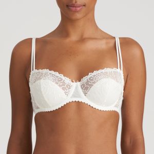 Marie Jane Half Padded Balcony Bra Natural