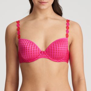 Marie Jo Avero Plunge bra in Electric Pink