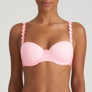 Marie Jo Avero Padded Balcony Bra in Pink Parfait 