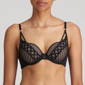 Marie Jo Jhana Padded Bra Heartshape in Black