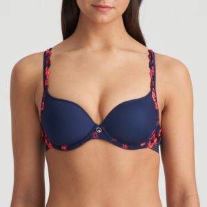 Marie Jo Nathy Padded Bra Heart Shape in Blue