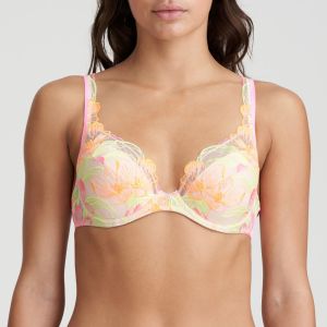 Marie Jo Georgia Push Up Bra with Removeable Pads in Neon Crush