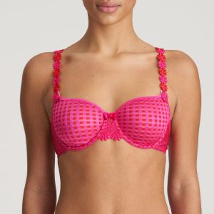 Marie Jo Avero Non Padded Full Cup Bra in Electric Pink