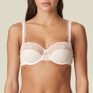 Marie Jo Axelle in Pearled Ivory Full Cup B- C