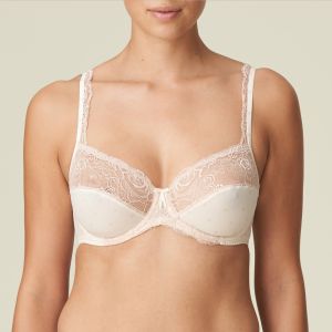 Marie Jo Axelle Full Cup Wire Bra in Pearled Ivory