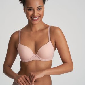 Marie Jo Louie Padded Bra Heart Shape in Powder Rose