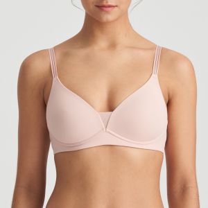 Marie Jo Louie Full Cup Wireless Bra in Powder Rose