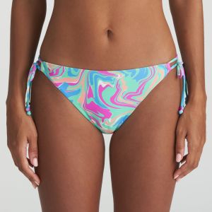 Marie Jo Swim Arubani Bikini Briefs Waist Ropes In Ocean Swirl