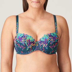 Primadonna Las Salinas Padded Balcony Bra in Emerald Green
