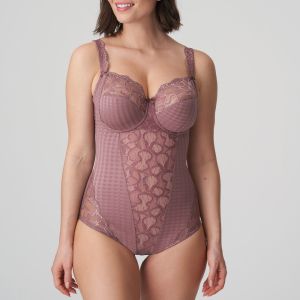 Primadonna Madison Body in Satin Taupe