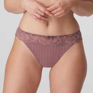 Primadonna Madison Thong in Satin Taupe