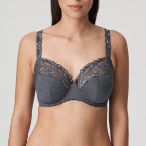Primadonna Hyde Park Full Cup Wire Bra in Gris City