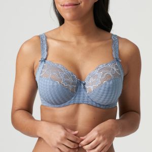 Primadonna Madison Full Cup Wire Bra in Atlantic Blue