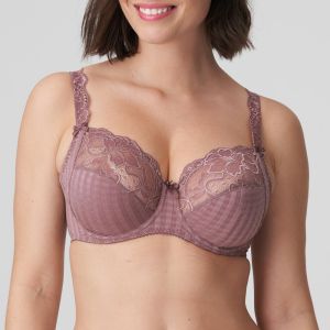 Primadonna Madison Full Cup Wire Bra in Satin Taupe