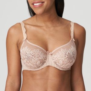 Primadonna Madison Non Padded Full Cup in Caffe Latte 