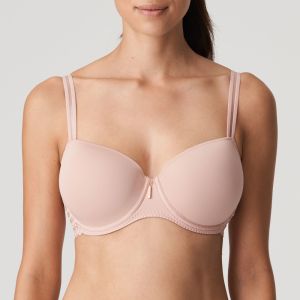 Primadonna Twist East End Padded Bra Balcony in Powder Rose