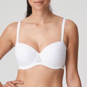 Primadonna Twist Epirus Padded Bra Balcony in white