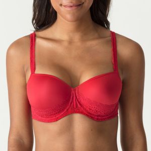 Primadonna Twist I Do Padded Bra - Balcony in Scarlet