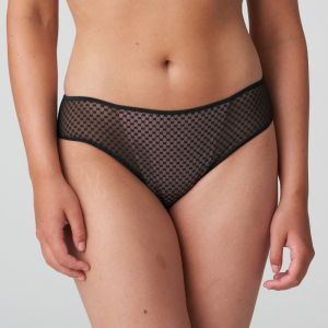 Primadonna Twist Glass Beach Rio Briefs in Black