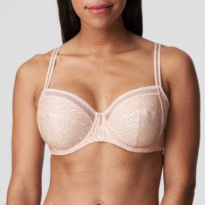 Primadonna Twist Avellino Full Cup wire Bra in Pearly Pink