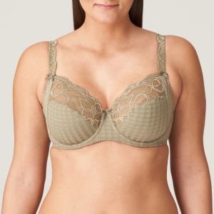 Primadonna Madison Full Cup wire Bra in Golden Olive