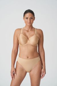 Primadonna Satin Non Padded Full Cup Seamless in Cognac