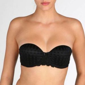 Marie Jo Avero Padded Bra Strapless in Black