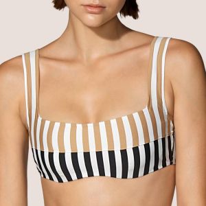 Andres Sarda Swimwear PERRIAND full cup bikini top in sand