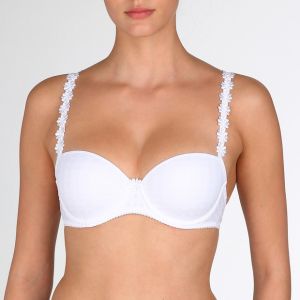 Marie Jo Avero Padded Bra - Balcony in White