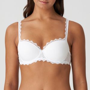 Marie Jo CHRISTY padded balcony bra in white