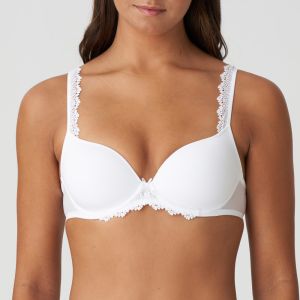 Marie Jo CHRISTY padded bra heartshape in white