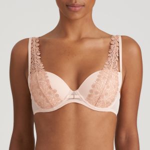 Marie Jo DANAE padded plunge bra in Pinot Rose