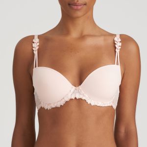 Marie Jo LEDA padded plunge bra in glossy pink