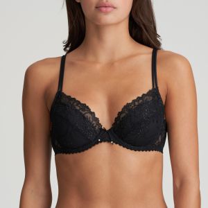 Marie Jo Jane Push Up Removable Pads Bra in Black