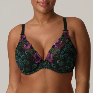 Primadonna San Angel Half Padded Plunge in Peacock Feather