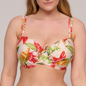 Primadonna Swim TANZANIA Calm tropics padded balcony bikini top