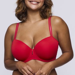 Primadonna Twist EAST END true red padded balcony bra