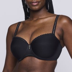 Primadonna Twist VIVGIRL black padded balcony bra