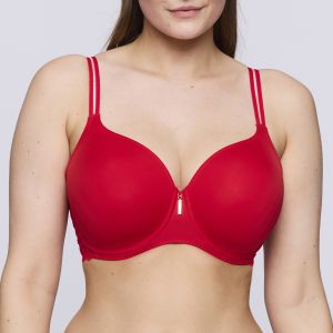 Primadonna Twist EAST END true red padded bra heartshape