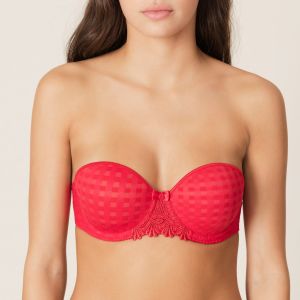 Marie Jo Avero padded bra - strapless in Scarlet