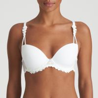 Marie Jo LEDA padded plunge bra in white